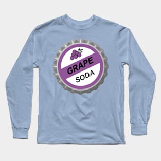 Grape Soda Cap Long Sleeve T-Shirt